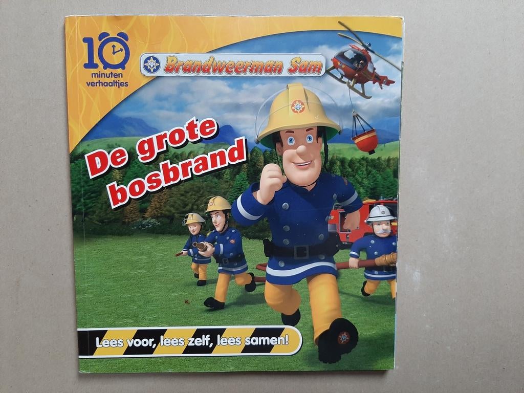 Brandweerman Sam: De Grote Bosbrand (10 minuten verhaaltjes), Boeken, Onbekend, Fictie algemeen, Jongen of Meisje, Ophalen of Verzenden
