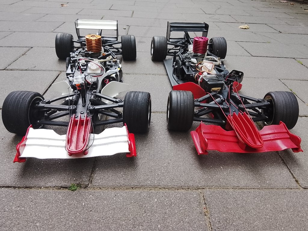 Rc Deagostini formule 1, F1, Ophalen of Verzenden, Zo goed als nieuw, Auto onroad, Nitro
