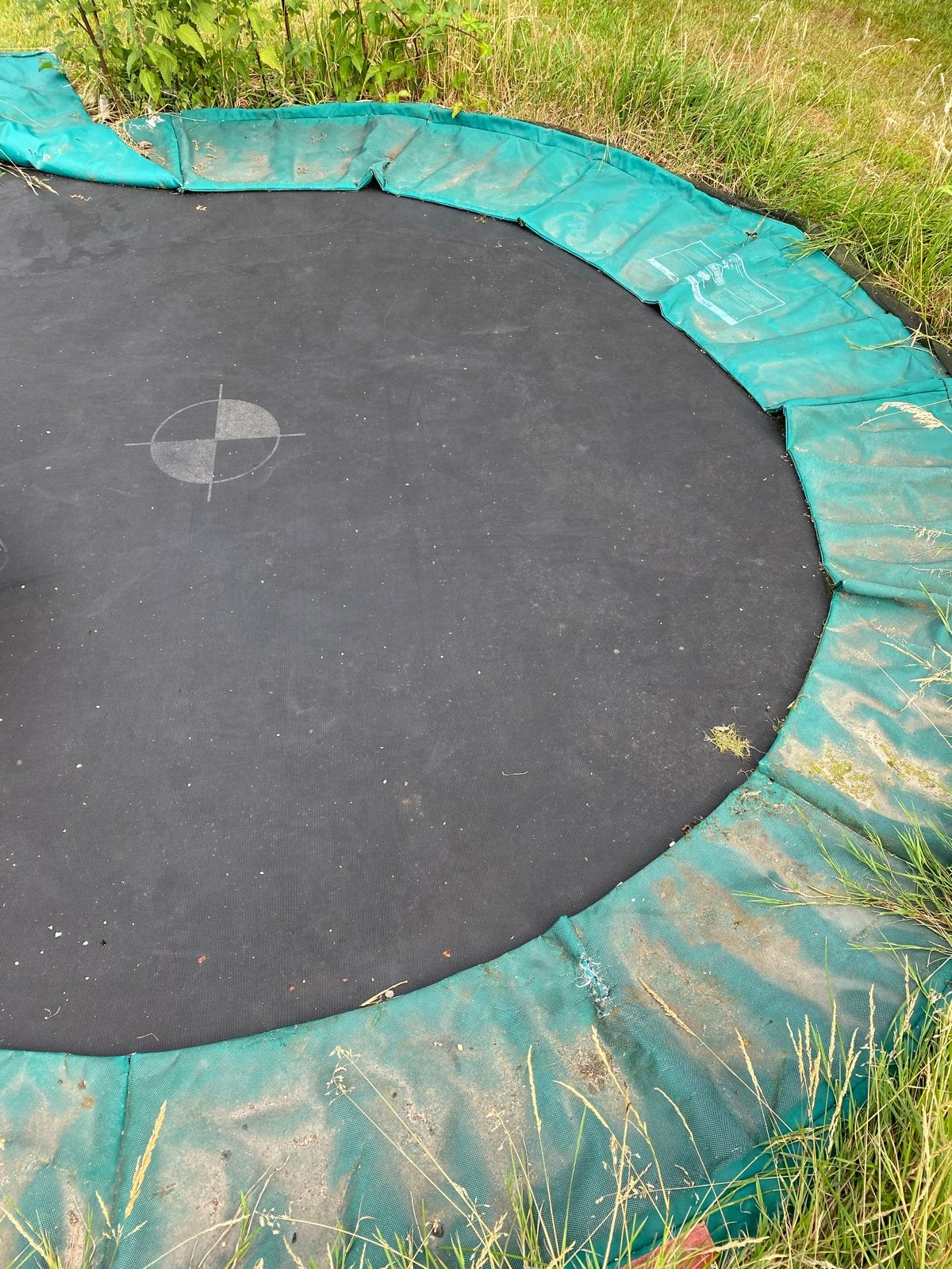 BERG InGround Champion Trampoline - Gebruikt, Ophalen, Gebruikt