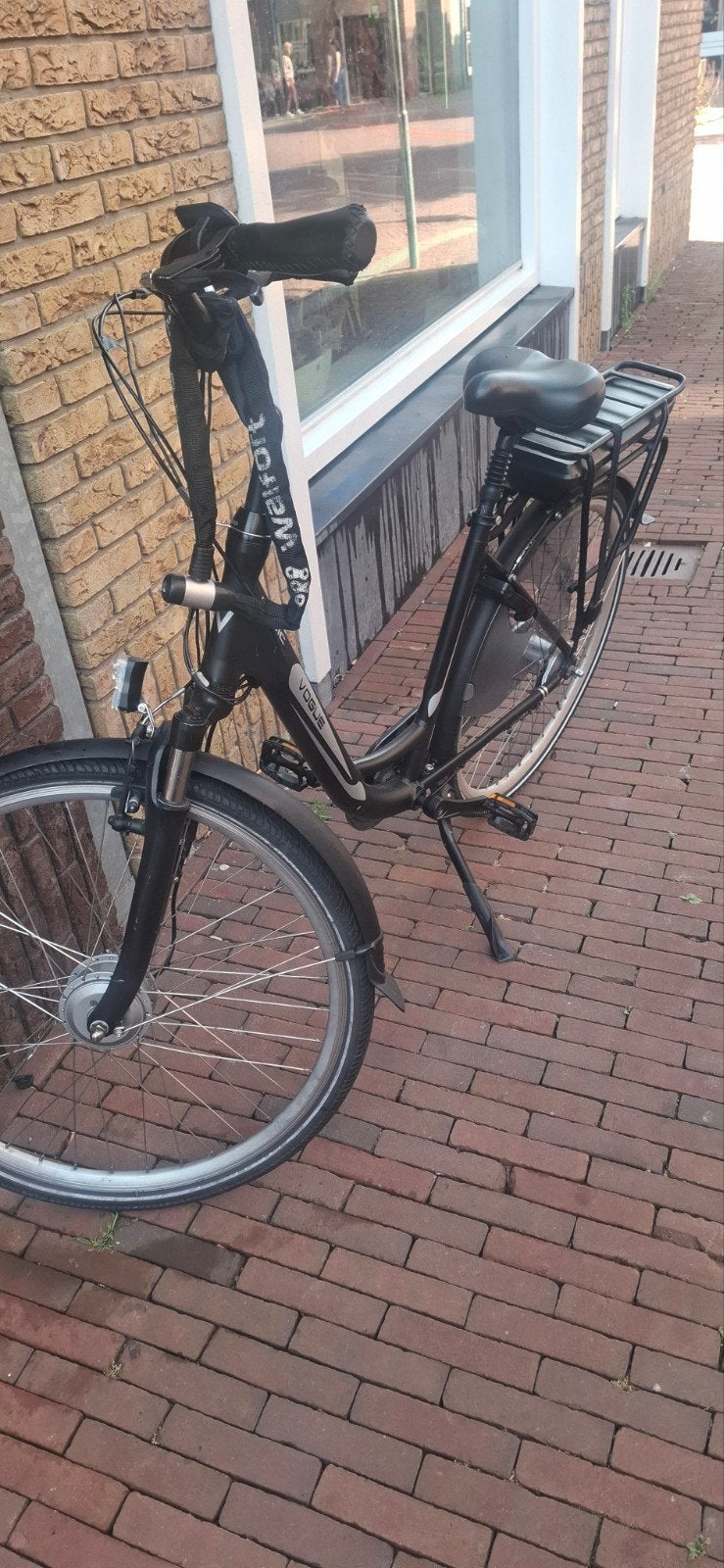 Vogue elektrische fiets met lage instap, Fietsen en Brommers, Fietsen | Dames | Damesfietsen, Velgrem, 50 tot 53 cm, Ophalen, Overige merken