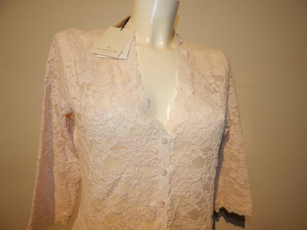 Rosemunde beeldig vestje van een stretch kant poeder nieuw L, Overige kleuren, Verzenden, Maat 42/44 (L), Nieuw