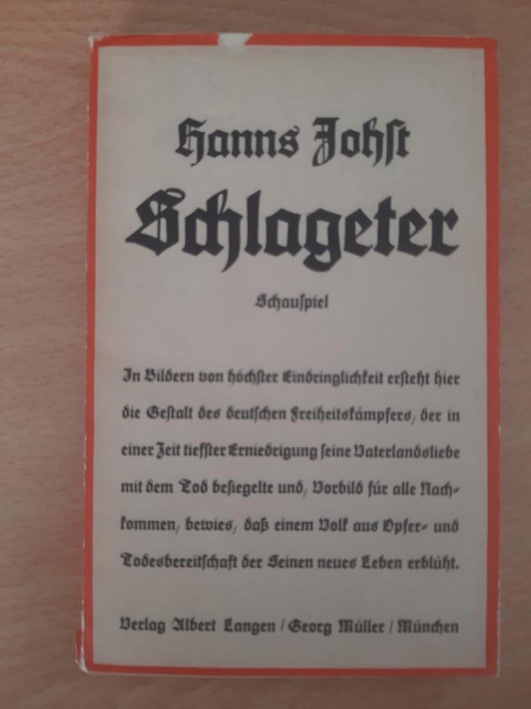 Schalgeter (NSDAP 1933), Verzamelen, Verzenden, Landmacht, Duitsland, Boek of Tijdschrift