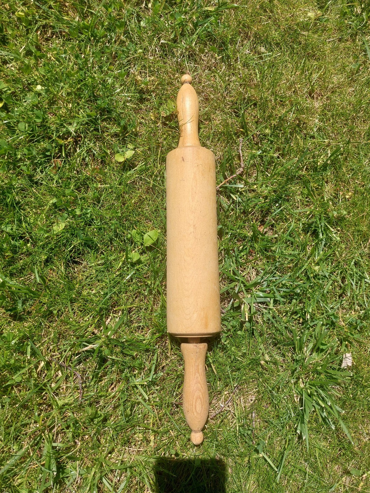 Vintage Houten Deegroller - Klassiek Keukengerei, Ophalen of Verzenden