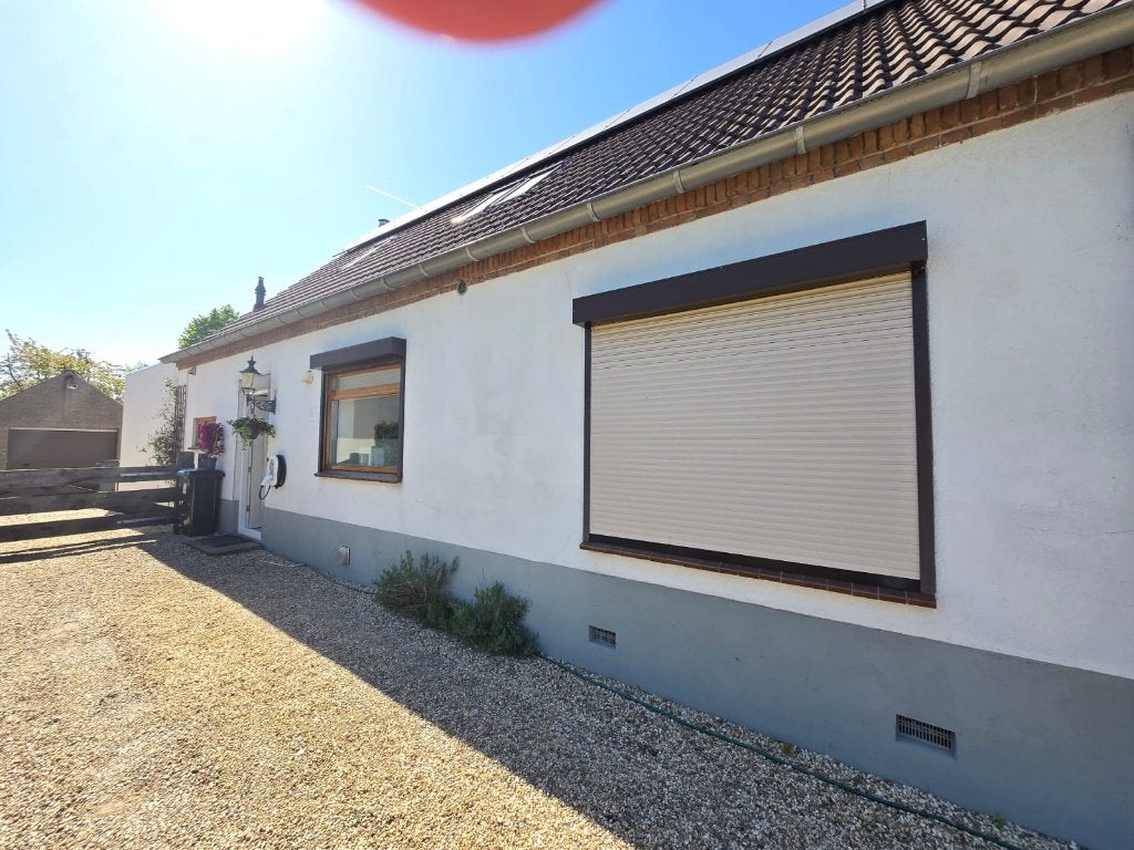 Rolluiken (3 stuks), Doe-het-zelf en Verbouw, Ophalen, Gebruikt, Overige kleuren, 100 tot 150 cm