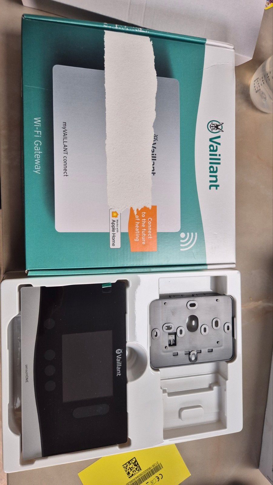Vaillant sensoHOME thermostaat en Wi-Fi Gateway, Thermostaat, Minder dan 30 cm, Nieuw, Minder dan 60 cm