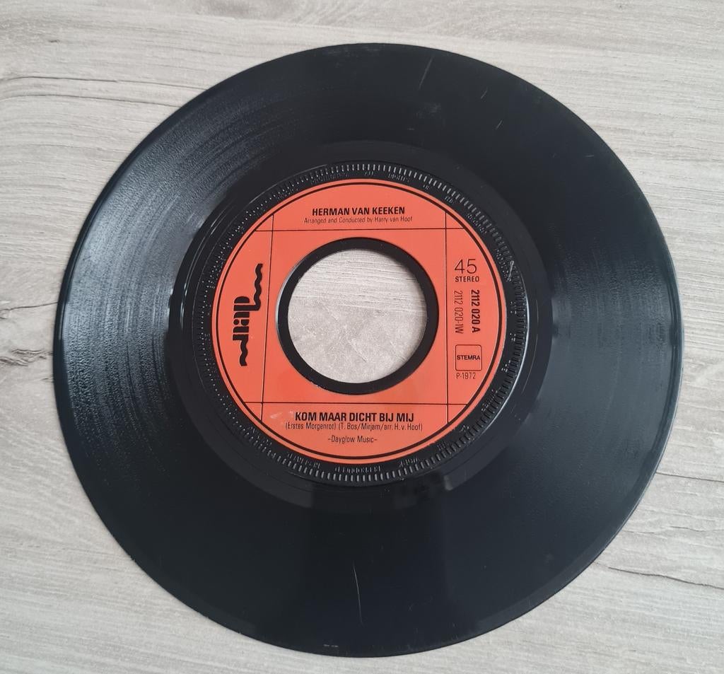 Herman van Keeken - Kom Maar Dicht Bij Mij, Cd's en Dvd's, Vinyl Singles, Gebruikt, 7 inch, Single, Ophalen of Verzenden