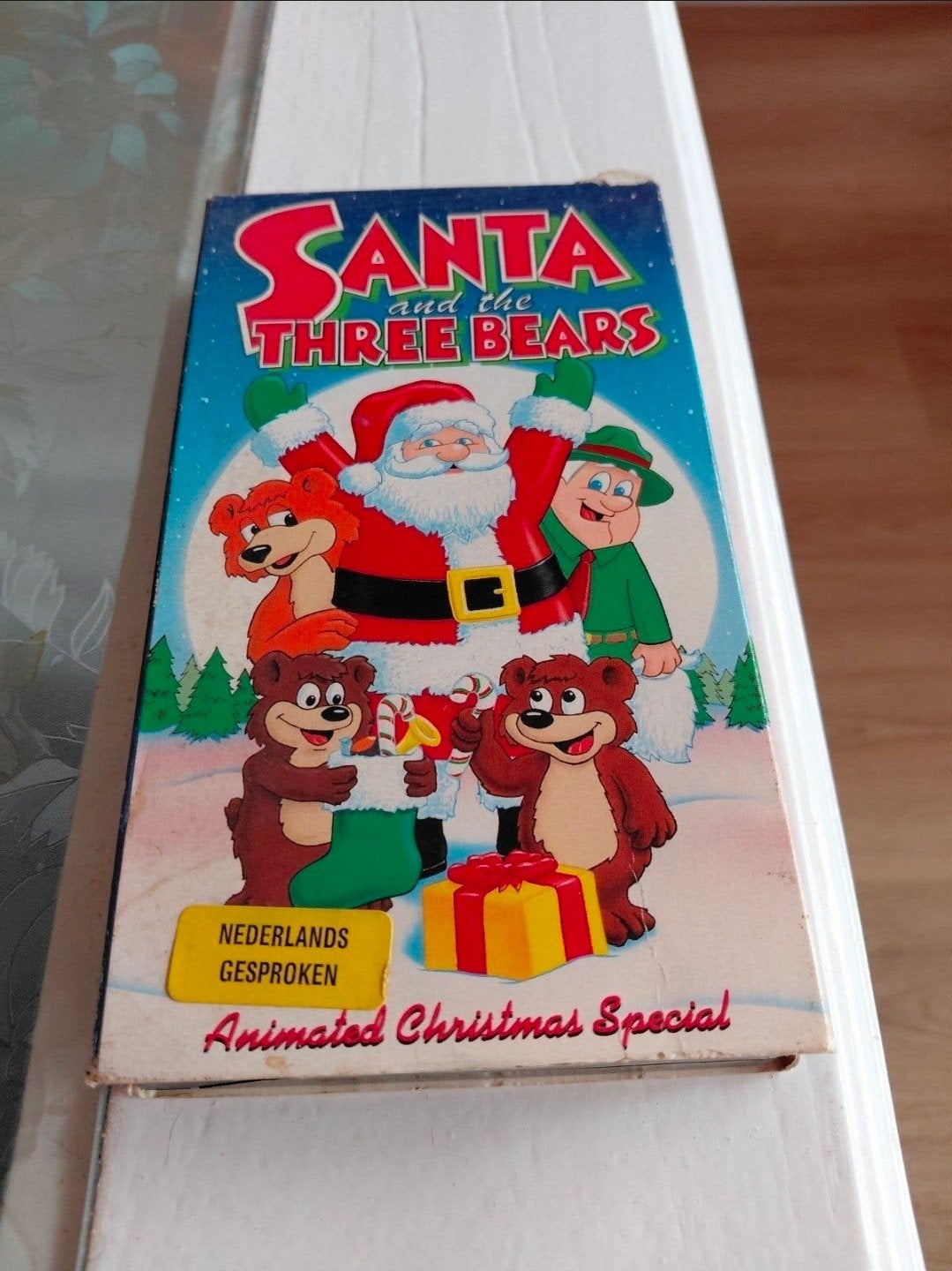 Santa and the Three Bears videoband. Kerst., Cd's en Dvd's, Gebruikt, Tekenfilm, Alle leeftijden, Ophalen of Verzenden