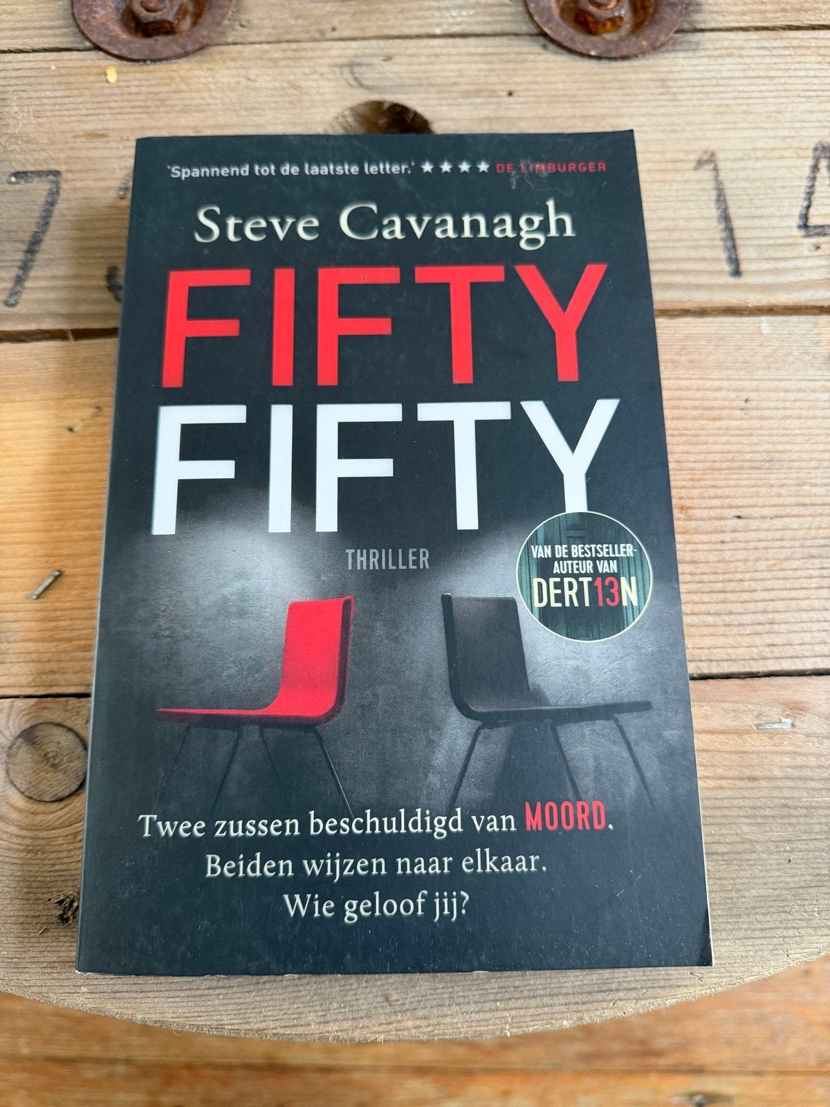 Fifty Fifty - Steve Cavanagh (Thriller), Ophalen of Verzenden, Zo goed als nieuw