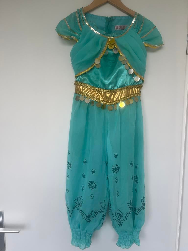 Prinses Jasmine verkleedjurk maat 110, Ophalen of Verzenden, Gebruikt, 110 t/m 116, Meisje