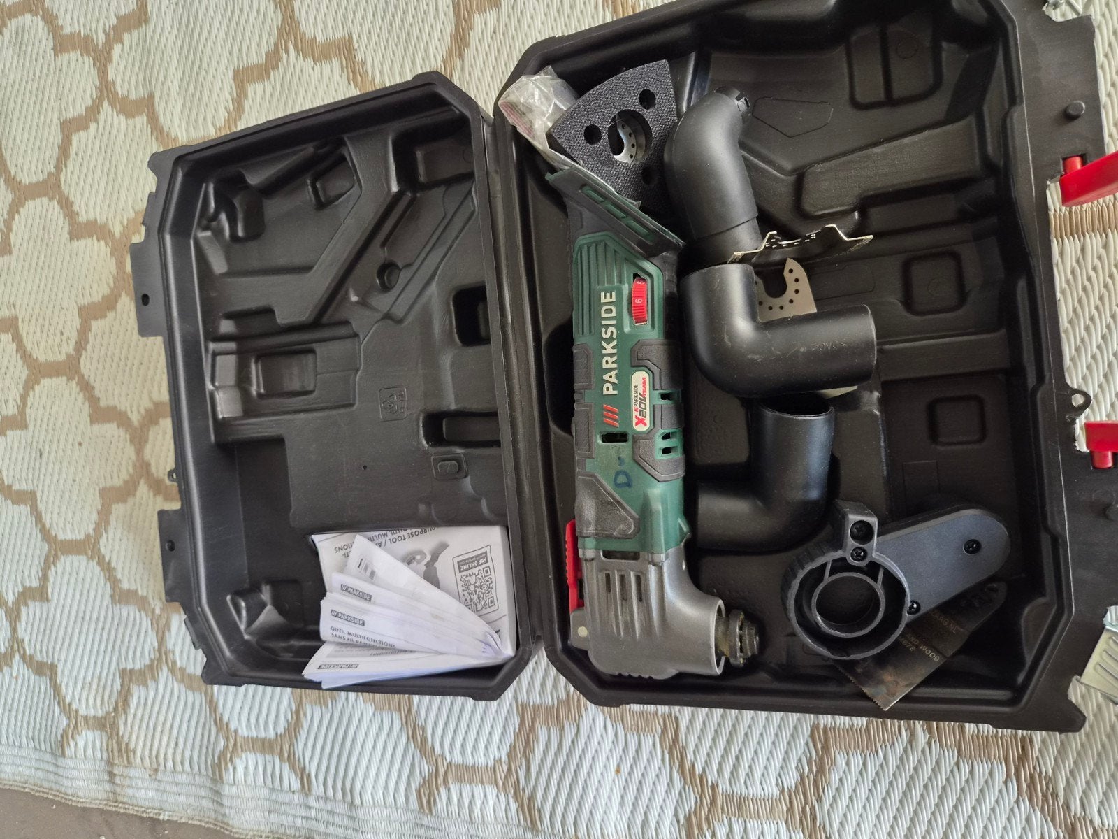 Parkside Accu Multitool PAMFW 20-Li A1 - Zo goed als nieuw, Ophalen of Verzenden, Zo goed als nieuw, Multitool, Parkside
