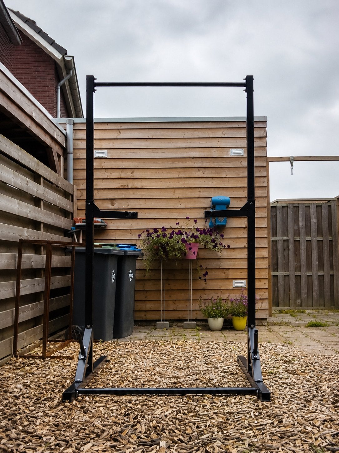 Pull-up & Dip Station – Verstelbaar – Zo goed als nieuw, Ophalen of Verzenden, Zo goed als nieuw, Armen, Overige typen