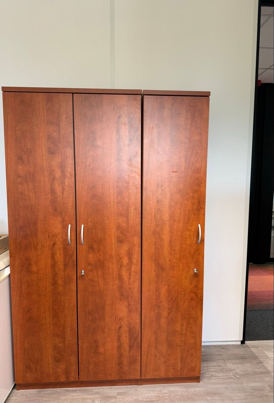 Set van 2 kasten: 2-deurs en 1-deurs, Ophalen, Gebruikt, 50 tot 100 cm, 150 tot 200 cm