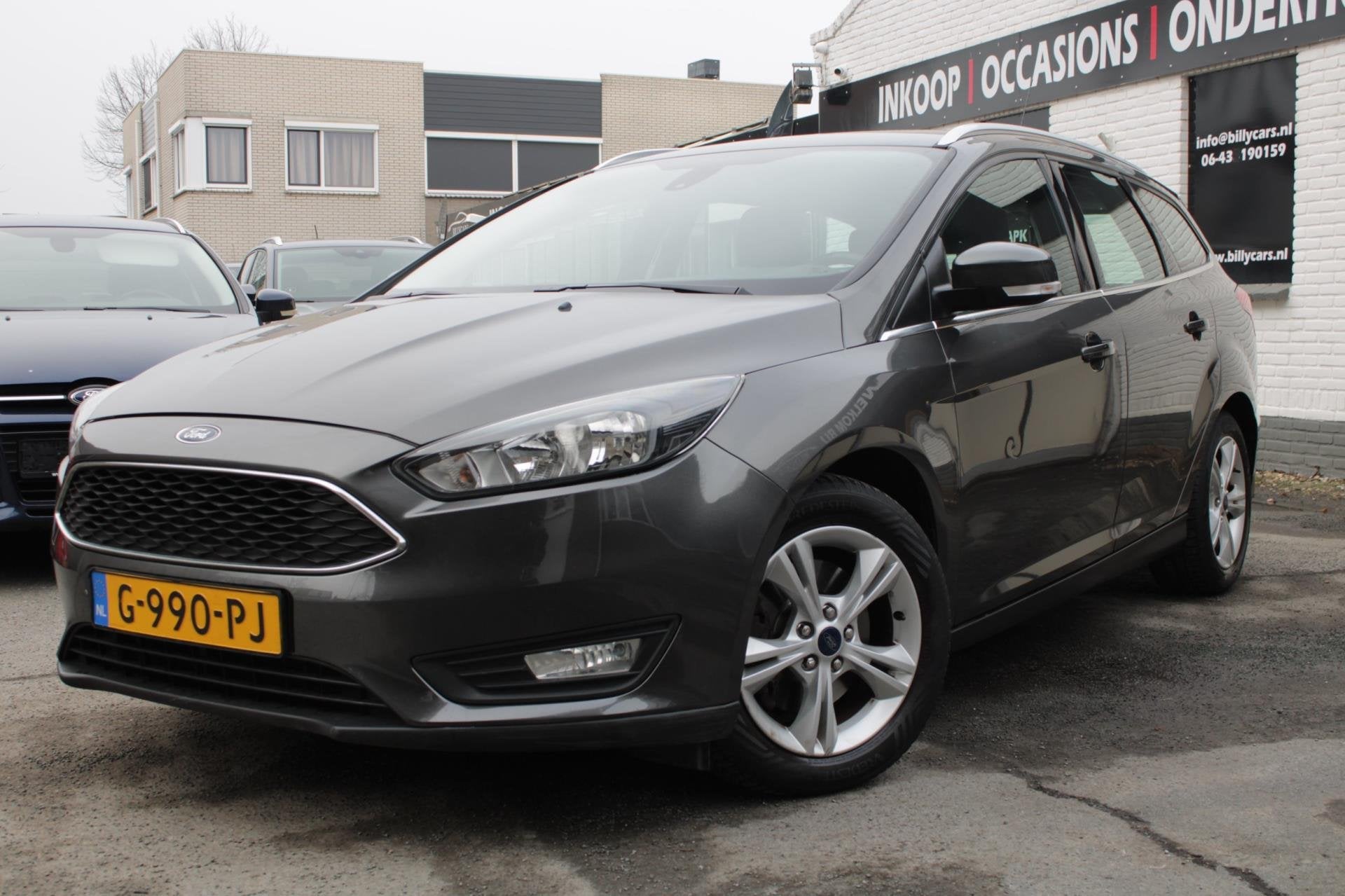 Ford Focus Wagon 1.5 Titanium | Airco | Parkeersensoren / El, Auto's, Ford, Stof, Euro 6, 4 cilinders, 150 pk