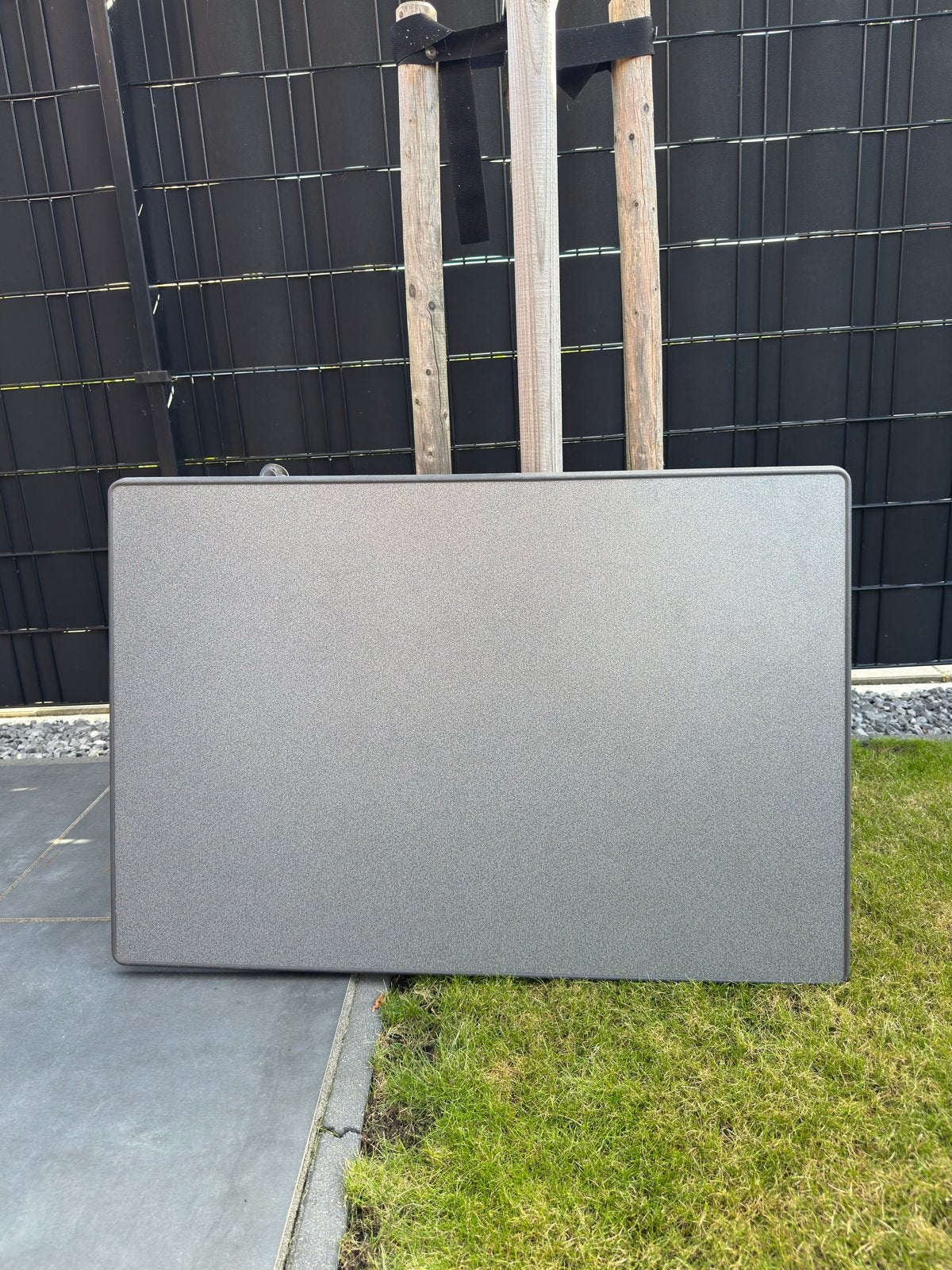 Waterdichte campingtafel met verstelbare poten, 100x70 cm, Tuin en Terras, Tuintafels, Ophalen, Zo goed als nieuw, Rechthoekig