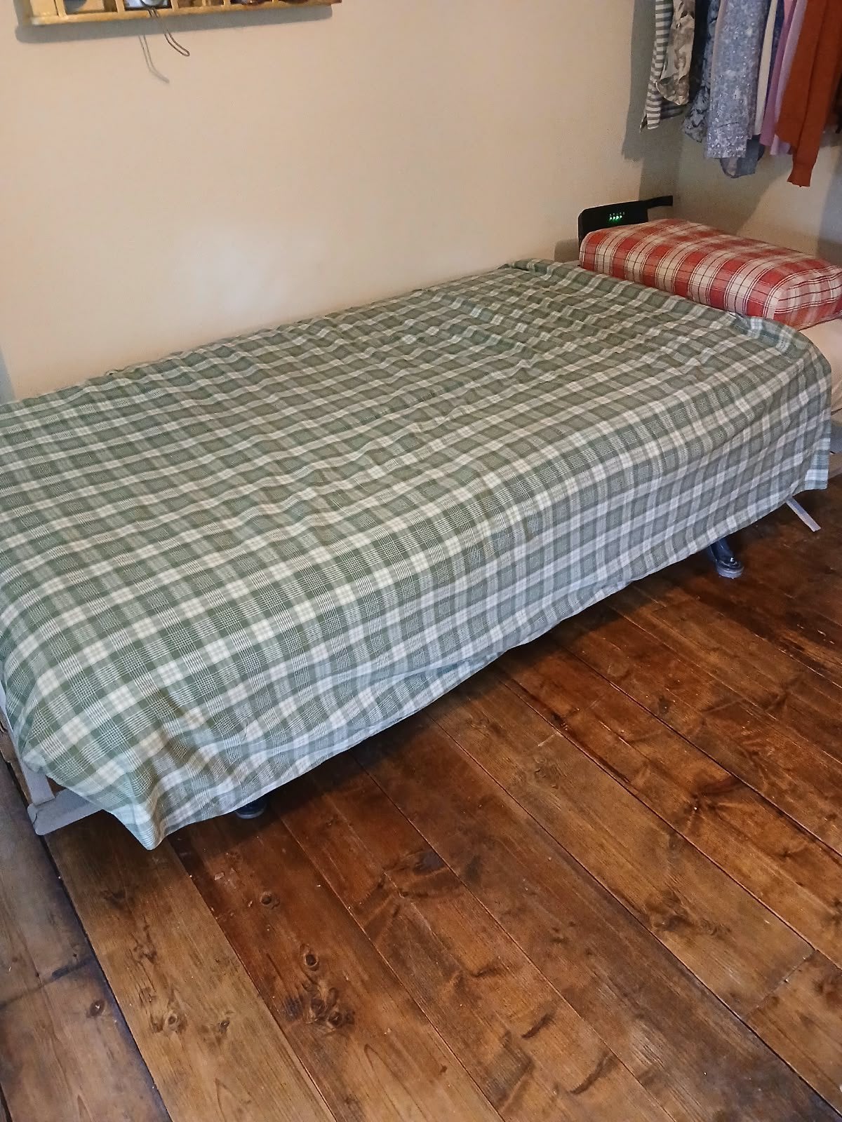 Swissflex elektrisch bed verstelbaar, Ophalen, Gebruikt, Eenpersoons, 90 cm