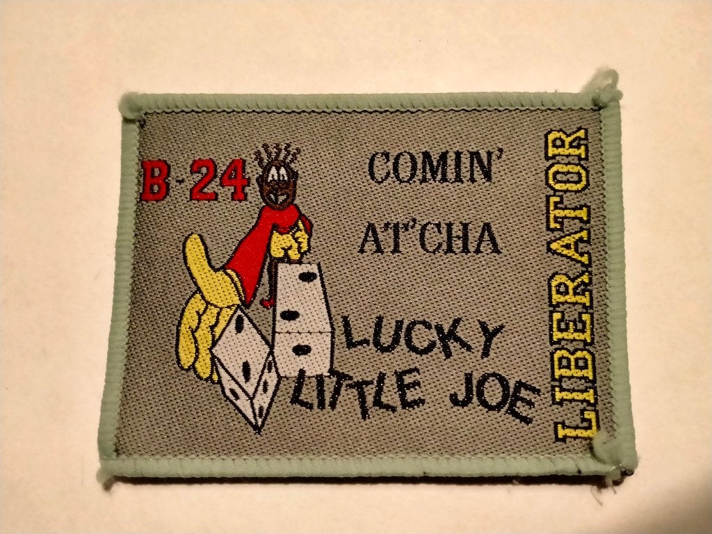 Liberator B-24 Lucky Little Joe muziek patch kledingembleem, Ophalen of Verzenden, Nieuw