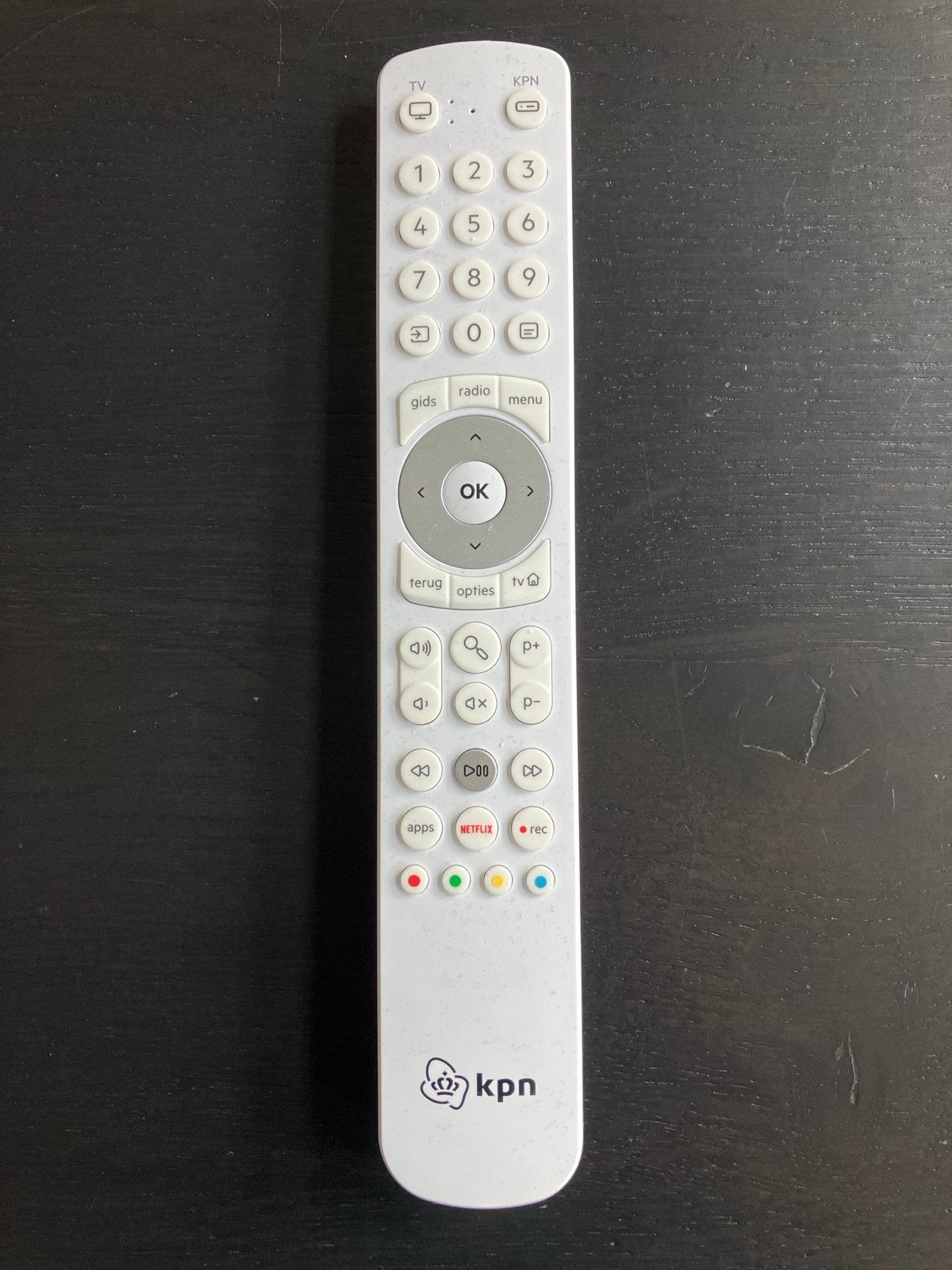 KPN afstandsbediening L8 voor KPN mediabox, Audio, Tv en Foto, Afstandsbedieningen, Ophalen, Nieuw, Origineel, Mediaspeler
