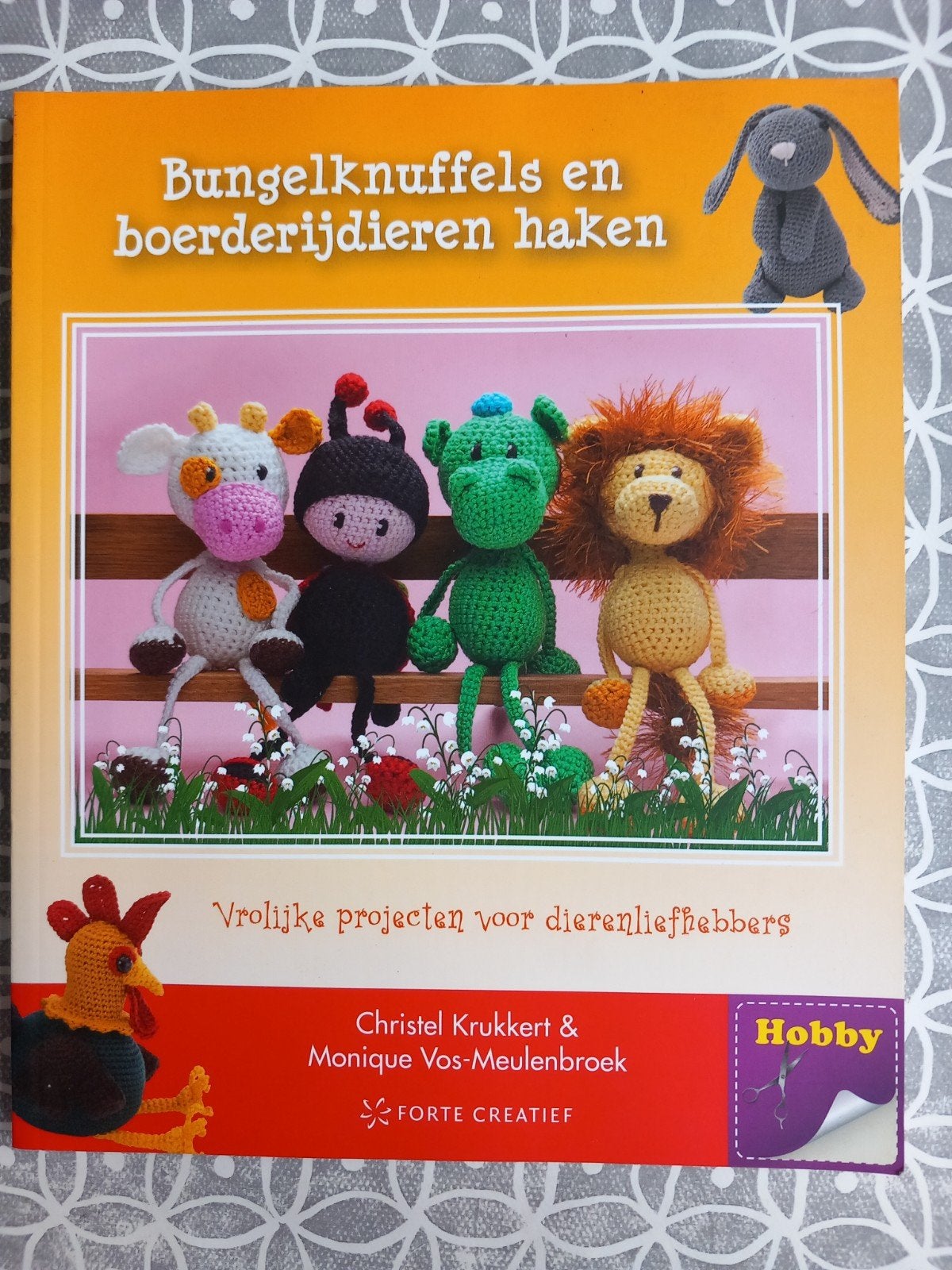 Bungelknuffels en boerderijdieren haken, Breien en Haken, Monique Vos-Meulenbroek; Christel Krukkert, Nieuw, Ophalen of Verzenden