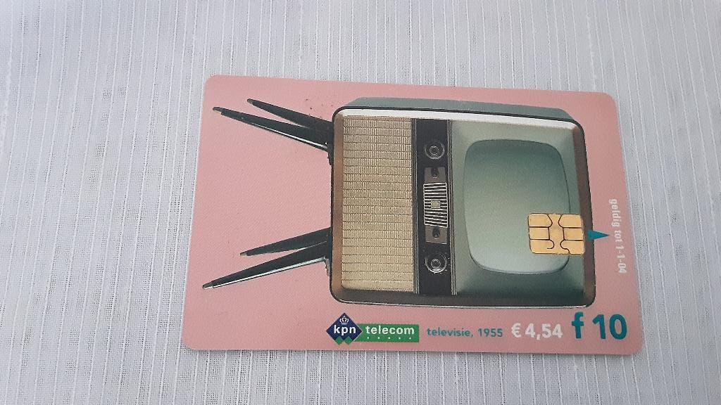 TELEFOONKAART 10 guldens, televisie, Verzamelen, Telefoonkaarten, Ophalen of Verzenden, Nederland
