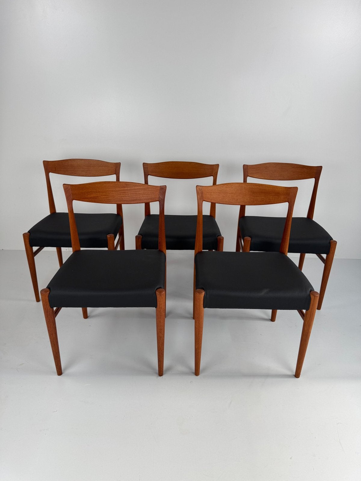 Set of 5 Danish Dining Chairs, Denmark, 1960s, Ophalen