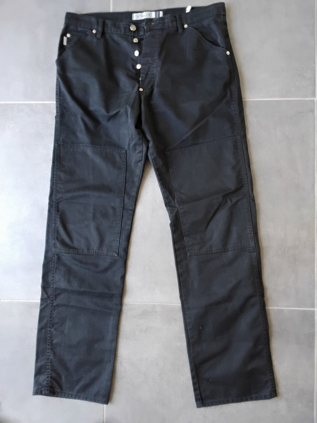 Zwarte broek Pilot heren maat 36/36, W36 - W38 (confectie 52/54), Pilot, Zwart, Ophalen of Verzenden