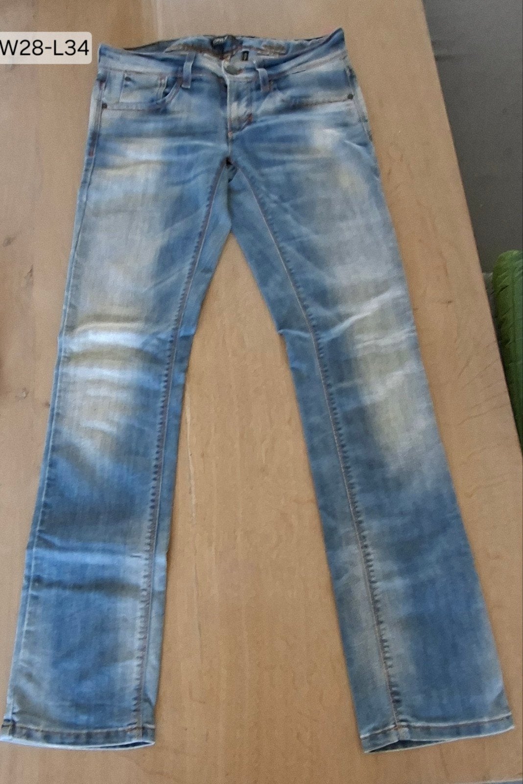 Only jeans lichtblauw W28 L34, Only, Blauw, Ophalen of Verzenden, W28 - W29 (confectie 36)