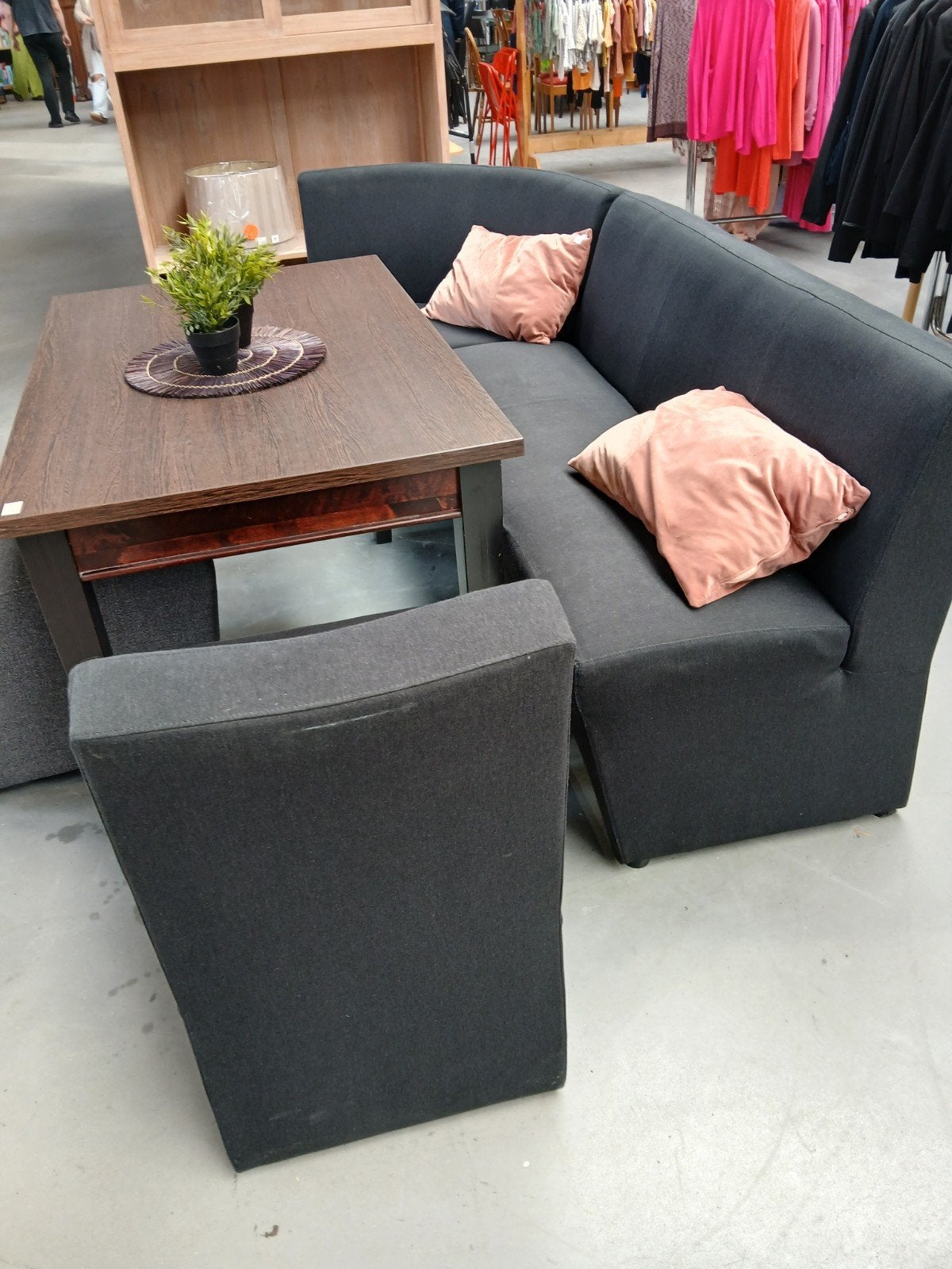 Eetkamerbank en stoel - Modern en Compact, Ophalen, Gebruikt, Overige houtsoorten, Modern