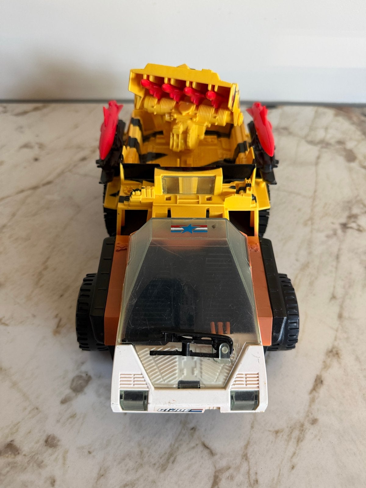Vintage G.I. Joe Tiger Car en Tiger Paw, Ophalen of Verzenden, Gebruikt