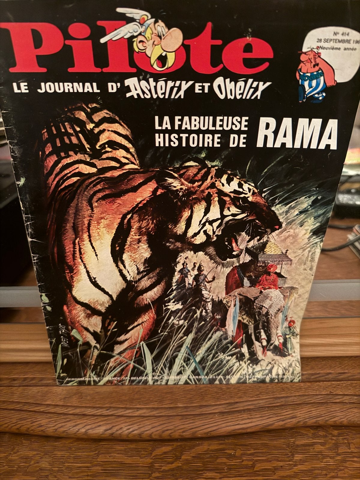 Pilote - Le Journal d'Astérix et Obélix - Nr. 414, Ophalen of Verzenden, Zo goed als nieuw