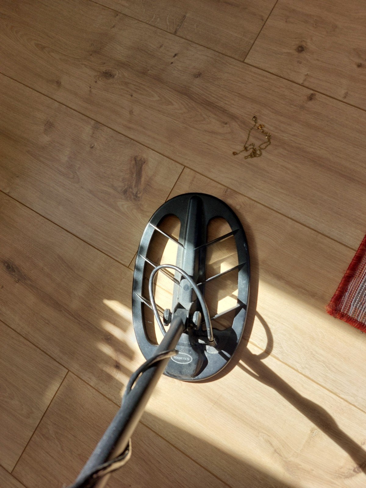 Teknetics Eurotek Pro metaaldetector 10" DD spoel onderwater, Teknetics, Meer dan 30 cm, Ophalen of Verzenden, Zo goed als nieuw