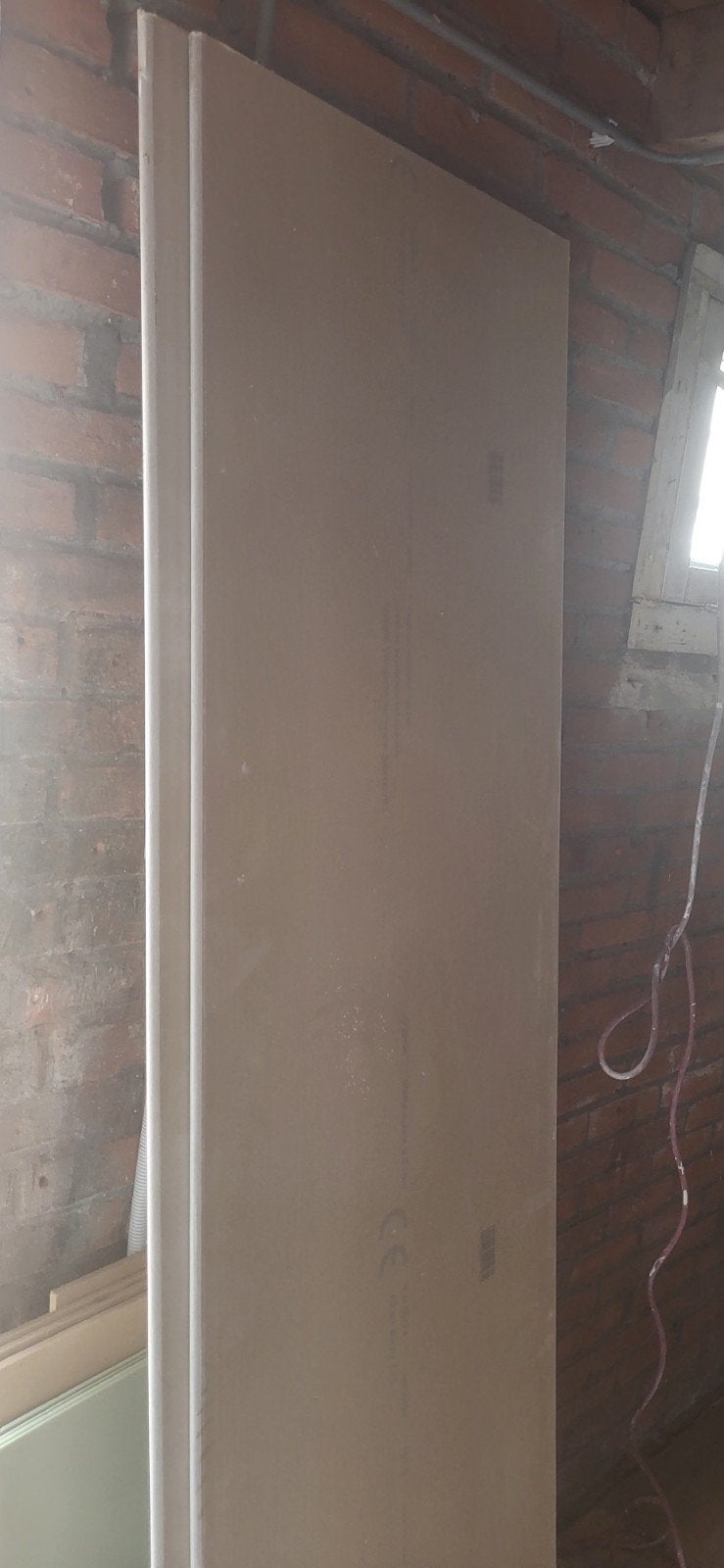 2 gipsplaten nieuw, Ophalen, Nieuw, Minder dan 200 cm