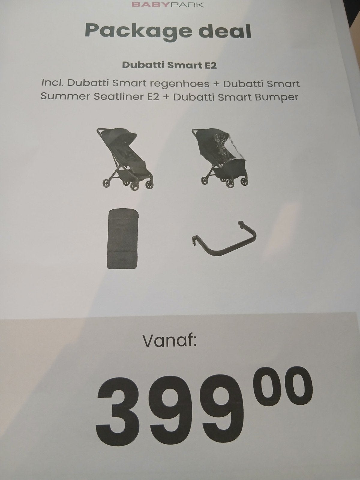 Dubatti smart buggy E2 packagedeal. Kleur naar keuze, Ophalen, Zo goed als nieuw