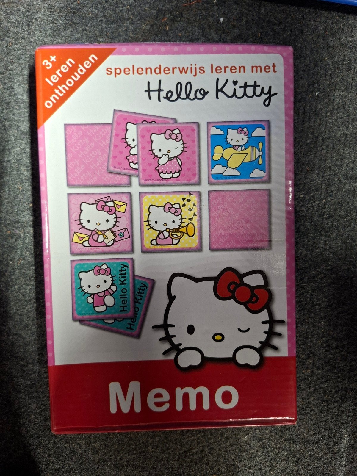 memoryspel Hello Kitty, Ophalen of Verzenden, Speelkaart(en)
