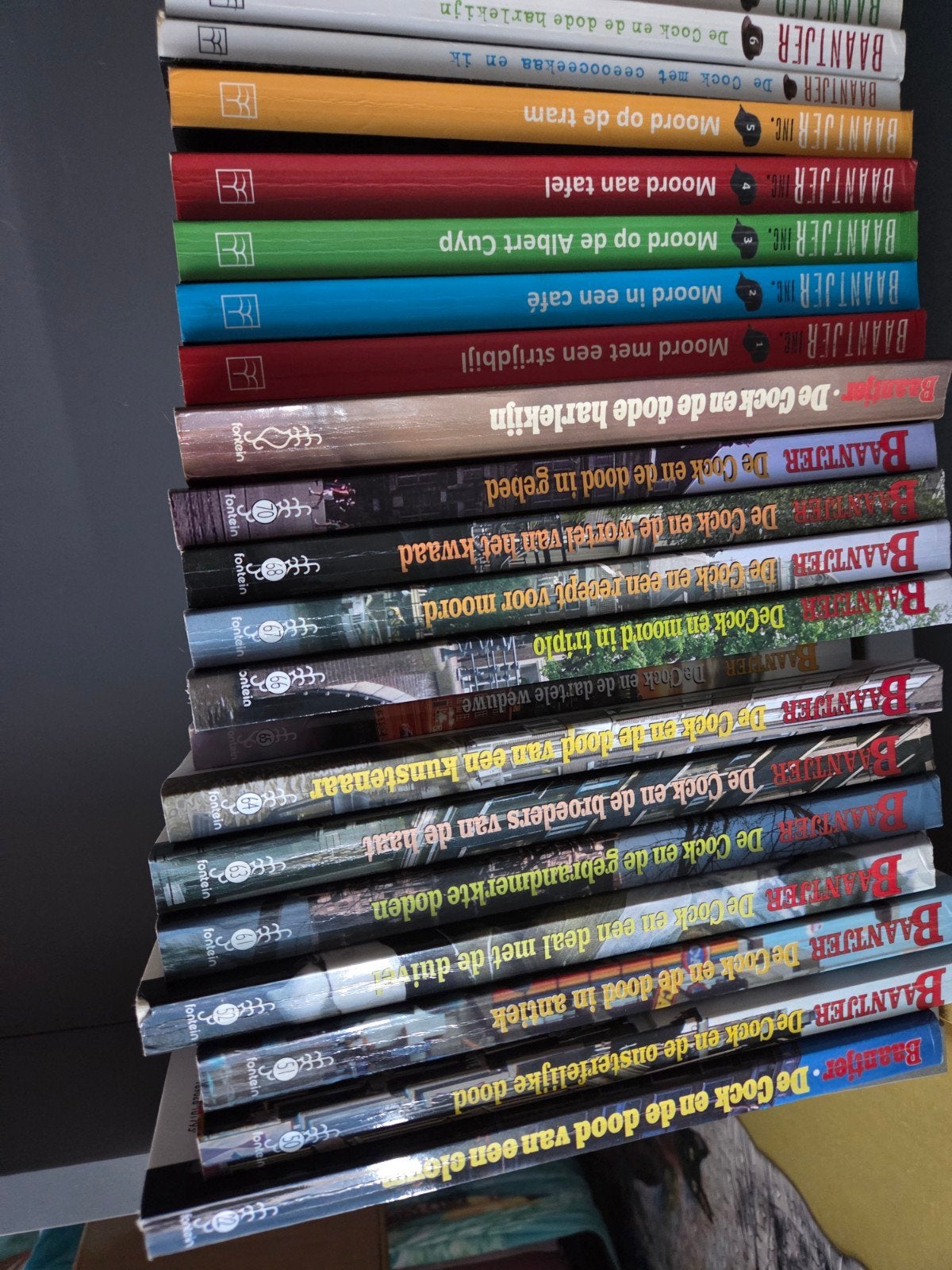 Laatste Baantjer boeken - De Cock serie, Ophalen, Gelezen