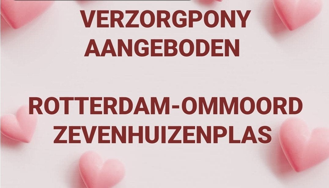 verzorgster gezocht, Dieren en Toebehoren, Ophalen of Verzenden, Nieuw