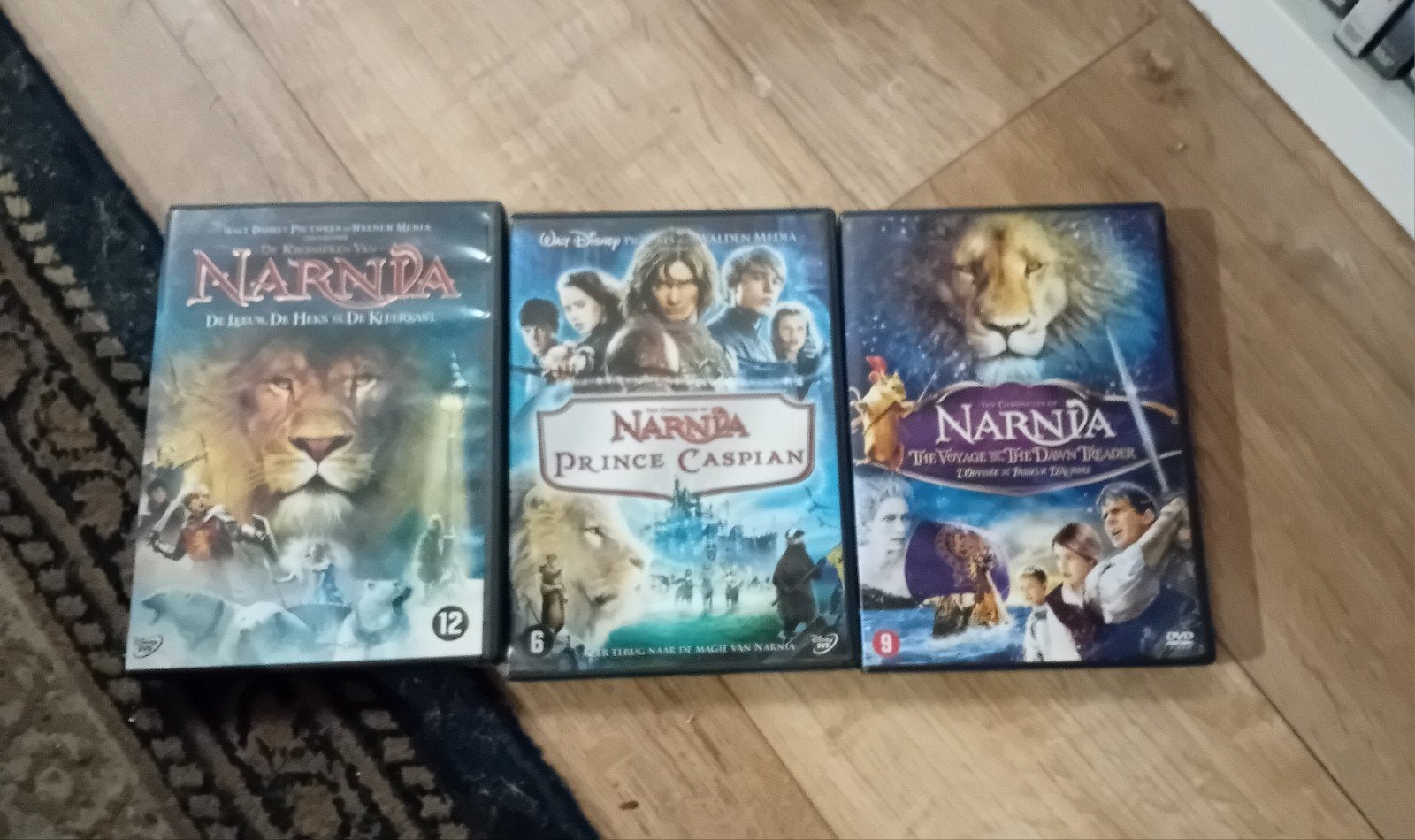 Narnia DVD Boxset compleet!, Vanaf 6 jaar, Ophalen of Verzenden, Zo goed als nieuw, Inclusief doosje