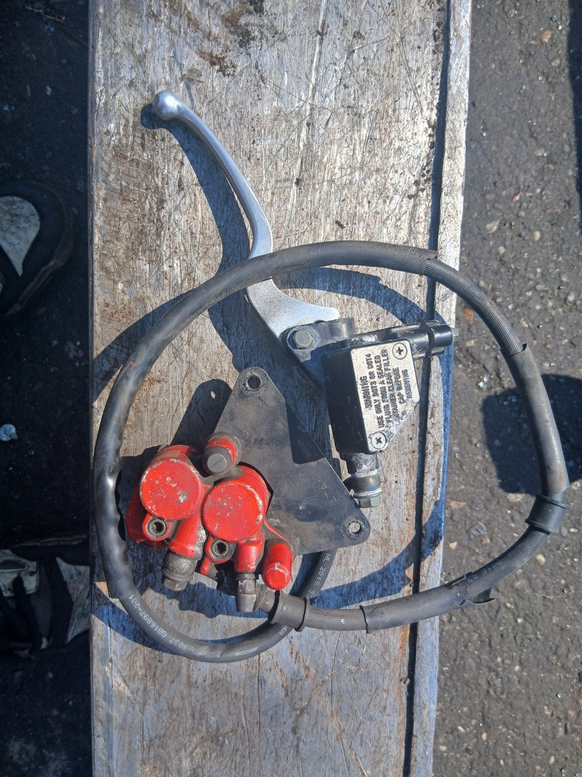 Sym orbit 1,2 xpro voorrem op druk, Fietsen en Brommers, Brommeronderdelen | Scooters, Ophalen of Verzenden, Gebruikt, Overige typen