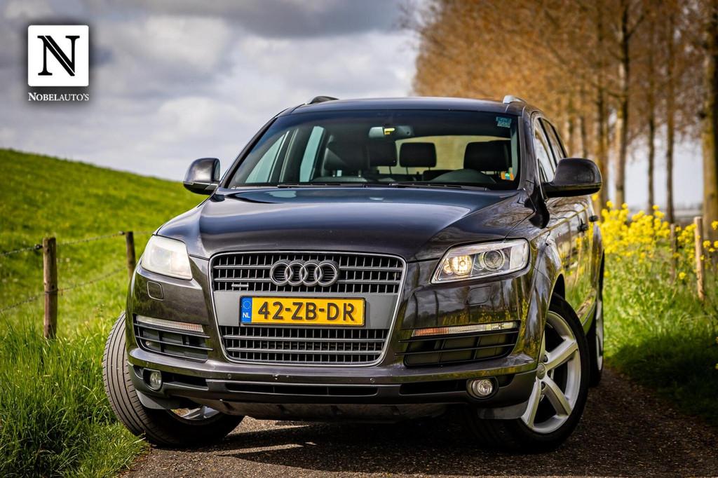 Audi Q7 3.6 FSI quattro 4+2 |Nap |Leer |Trekhaak | Camera, Auto's, Audi, Automaat, Gebruikt, 2210 kg, Met garantie (alle)
