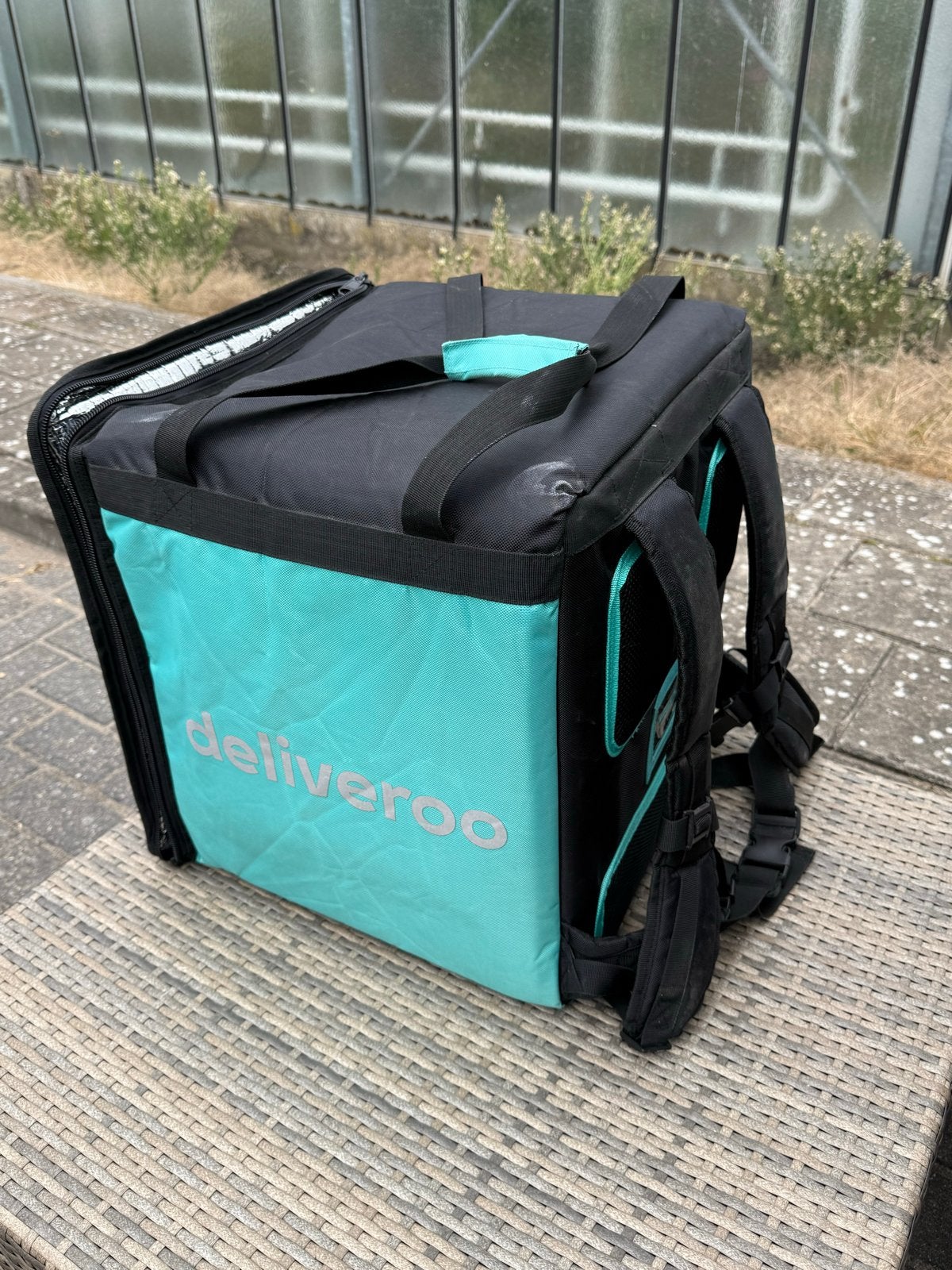 Deliveroo bezorgtas - Grote isolerende rugzak, Ophalen, Gebruikt
