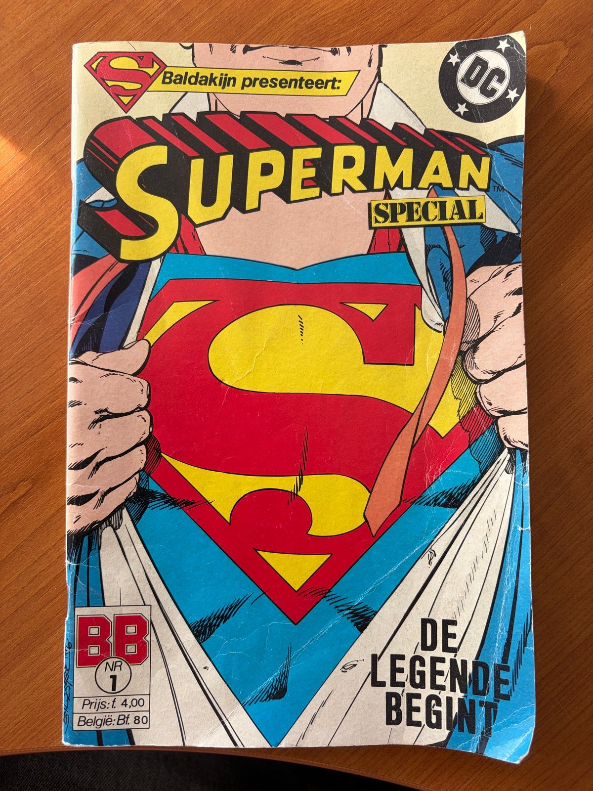 Superman Special - De Legende Begint (1987), Eén stripboek, Ophalen, Gelezen