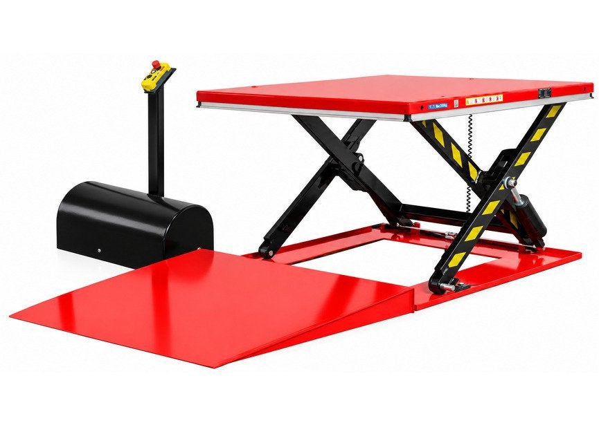 Elektro-hydraulische schaarheftafel oprijplaat 2000 kg 230V, Ophalen, Nieuw