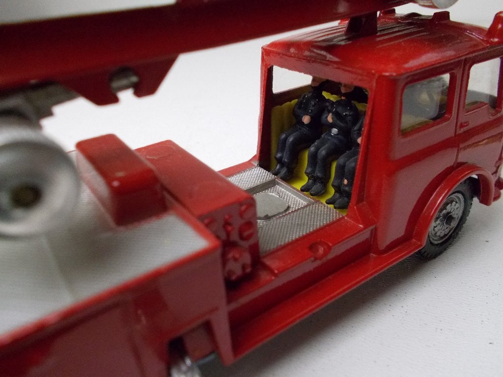 1964 Corgi MajorToys 1127 SIMON SNORKEL FIRE TRUCK Izgst (E), Ophalen of Verzenden, Zo goed als nieuw, Bus of Vrachtwagen, Corgi