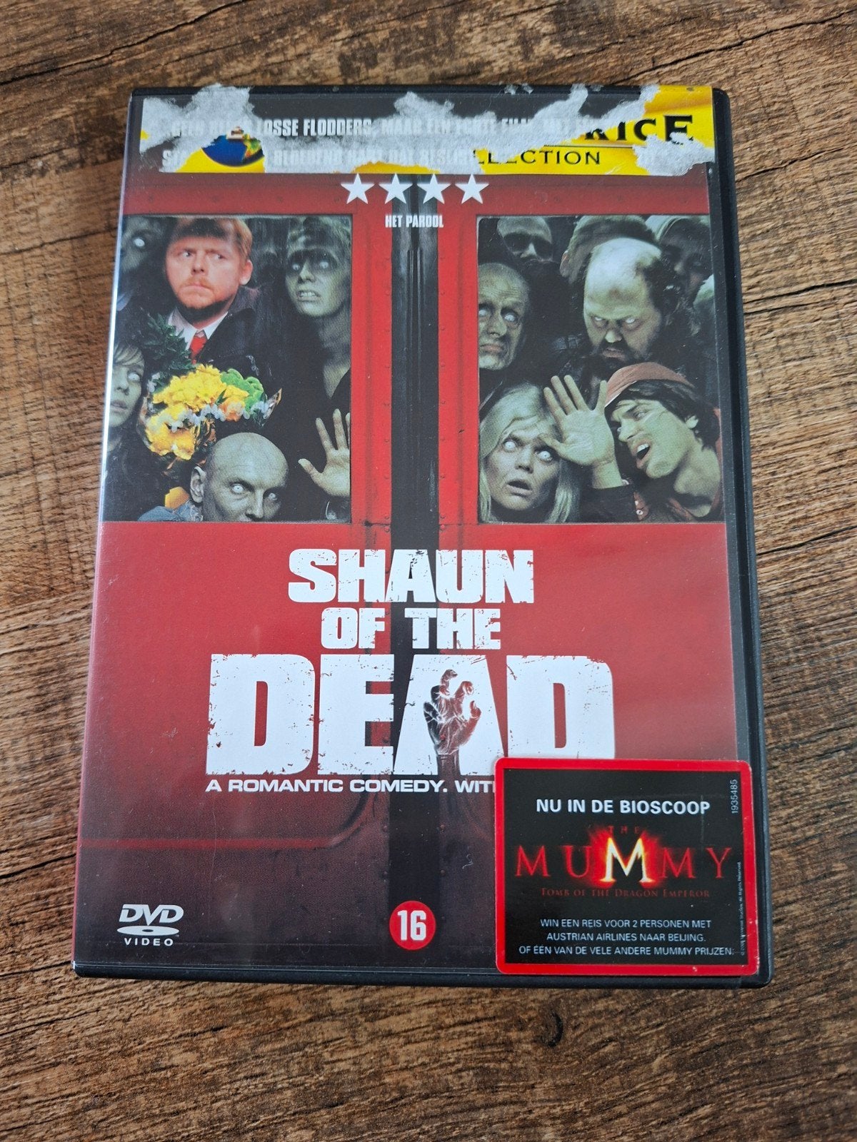 Shaun of the Dead DVD - Romantische Zombie Komedie, Vanaf 16 jaar, Ophalen of Verzenden, Gebruikt