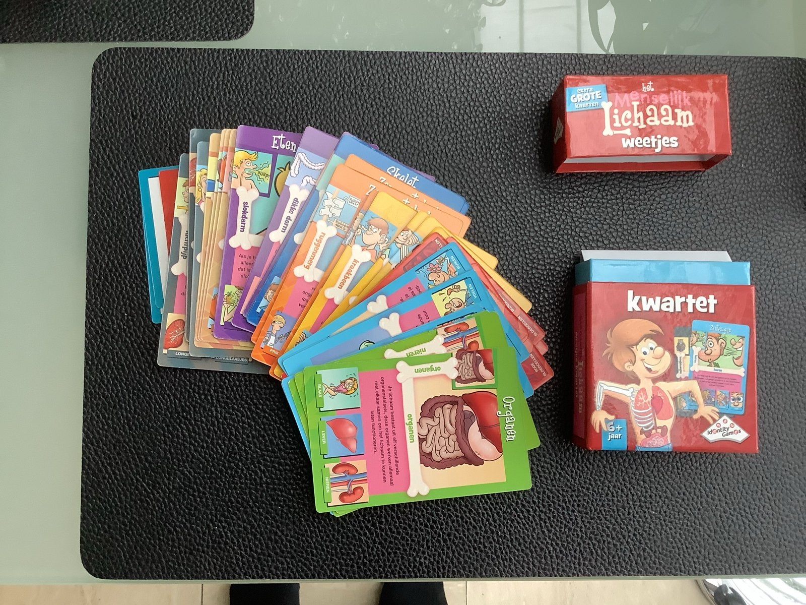 4 Kwartet spellen en Pim Pam Pet spel - Zo goed als nieuw, Drie of vier spelers, Ophalen of Verzenden, Zo goed als nieuw