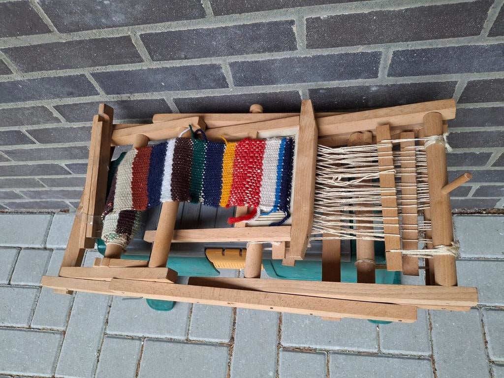 Weefgetouwtje, Ophalen