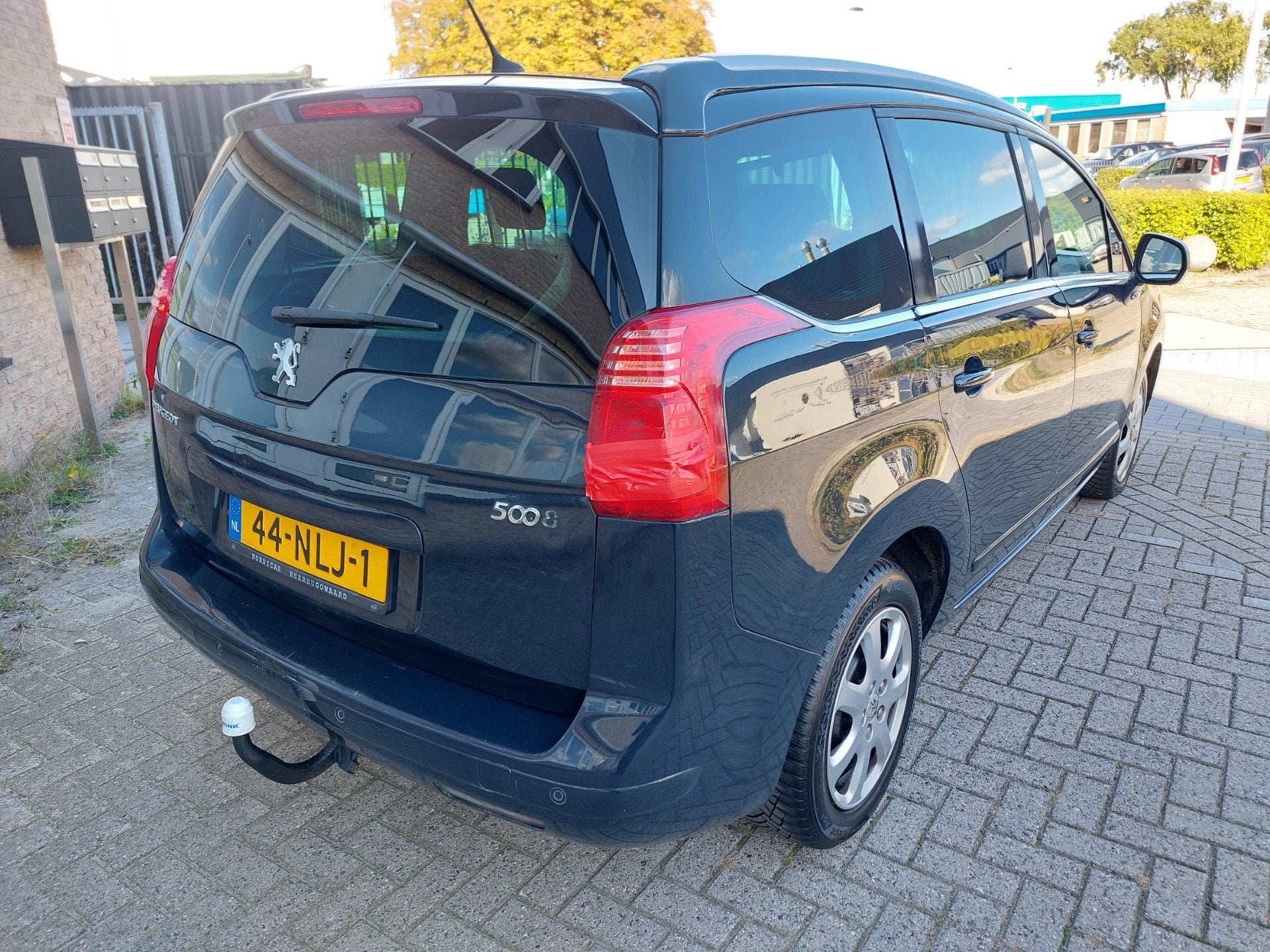 Peugeot 5008 1.6 THP 7pers MOTORSTORING, Auto's, Peugeot, Voorwielaandrijving, Euro 5, Stof, Gebruikt