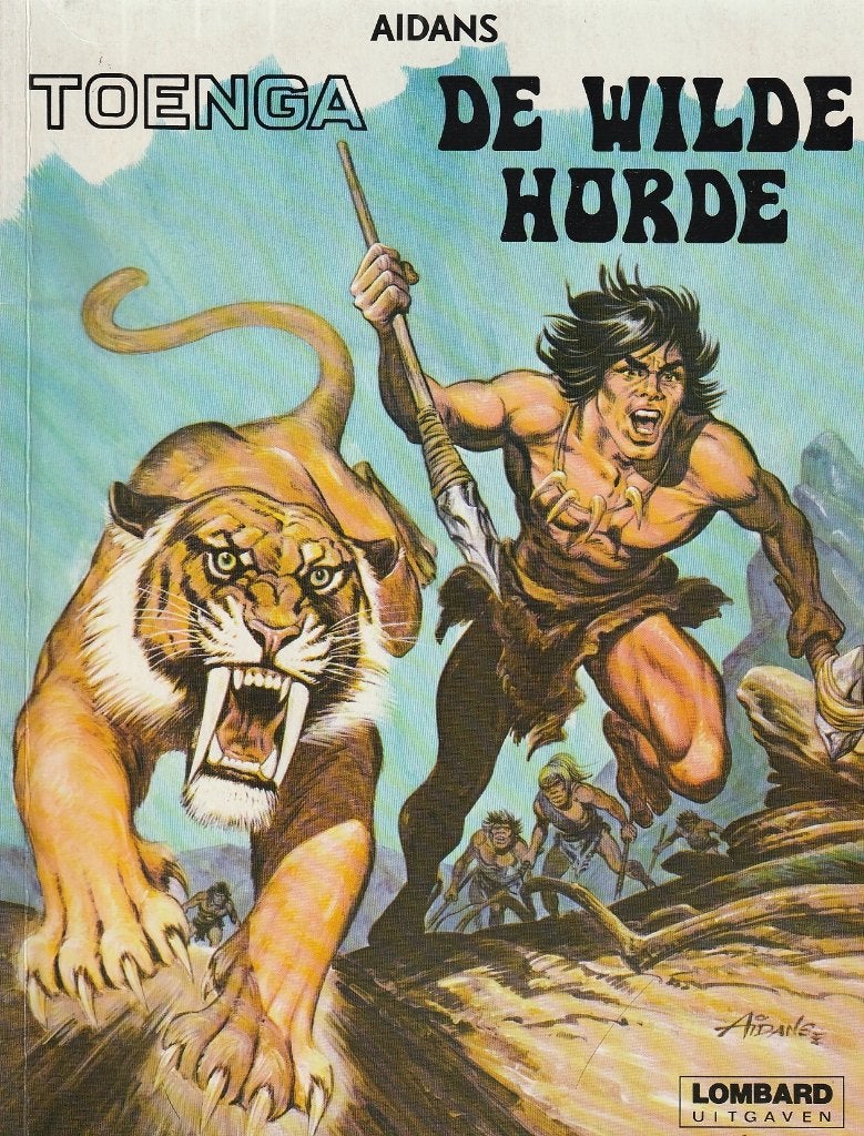 Toenga De wilde horde, Eén stripboek, Ophalen of Verzenden, Gelezen