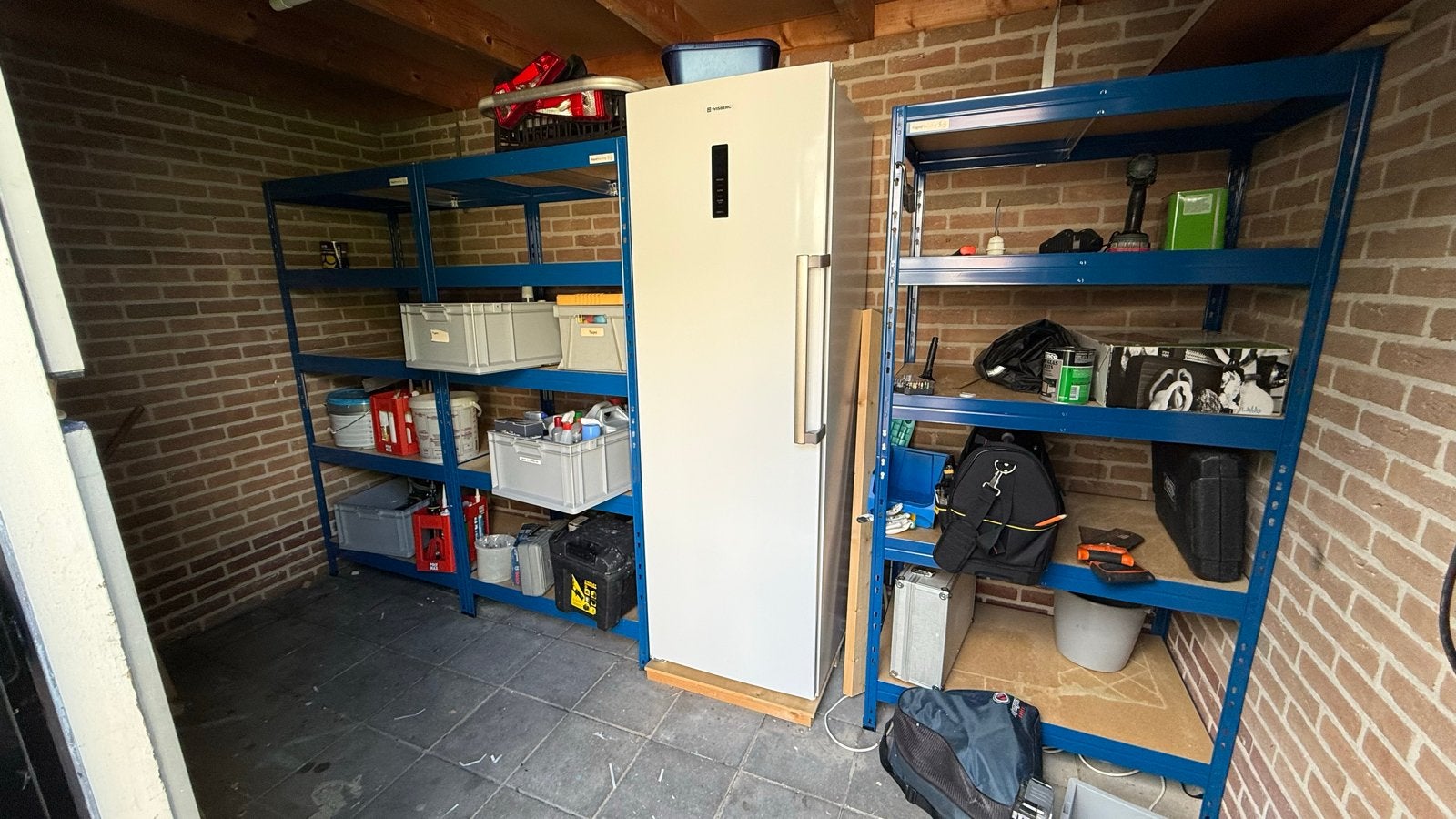 1 Manutan Rapid S Evolution stellingen - 1800x900x600 mm, Ophalen of Verzenden, Gebruikt