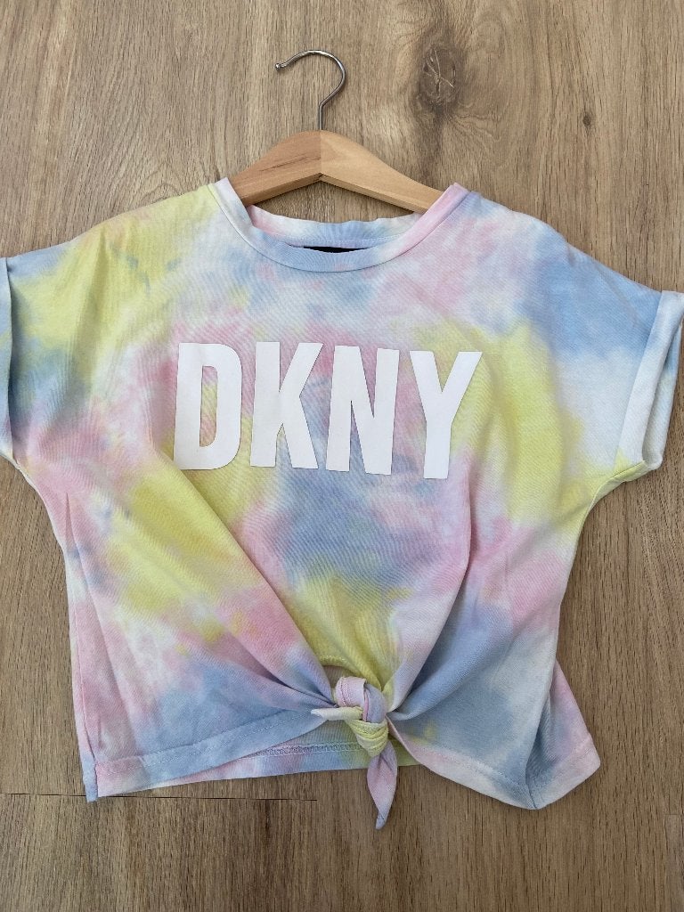 Cropped top dkny, Gebruikt, Meisje, Ophalen of Verzenden, Shirt of Longsleeve