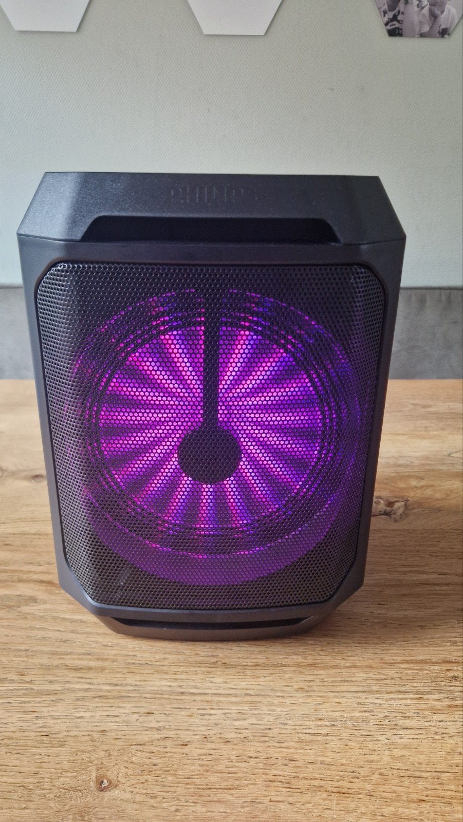 Philips Party Speaker met Lichteffecten en Bluetooth, Ophalen, Philips, Party speaker, Zo goed als nieuw